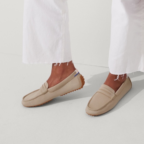 Rothy's Shoes - NWOT Rothy's The Driver Sesame Loafers Sz 8.5 Machine Washable Premium Stitching